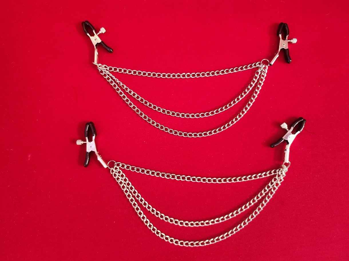 Nipple Clamp With 3 Chain