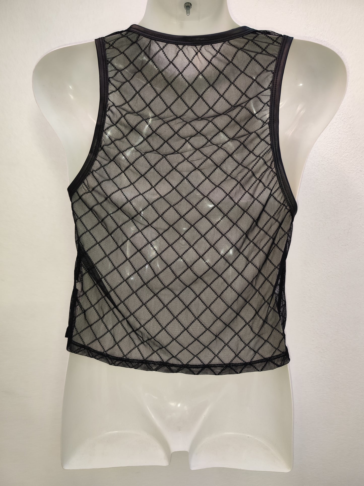 Men’s Sexy Sheer Mesh Tank