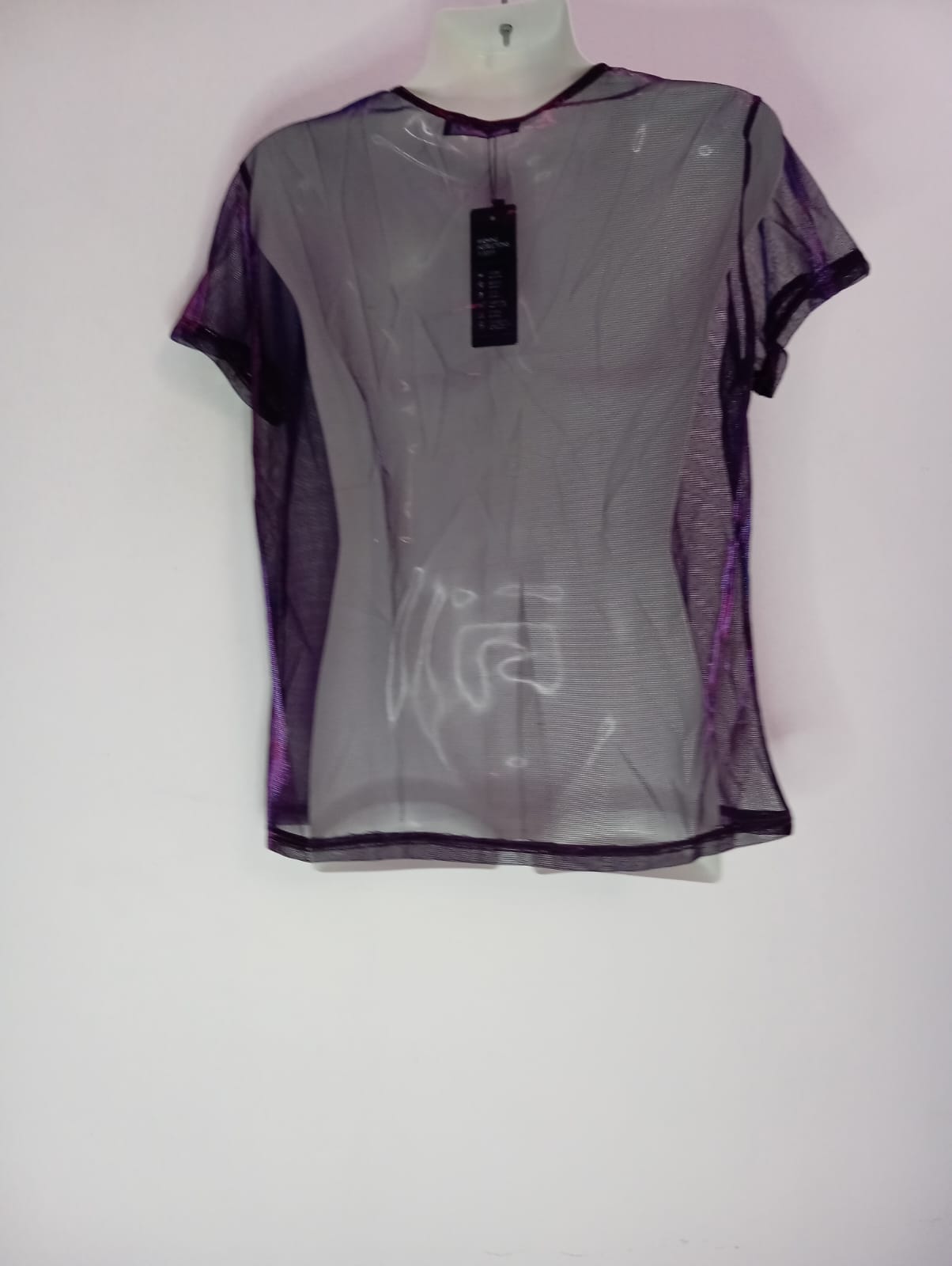 Iridescent Fine Mesh Tee shirt