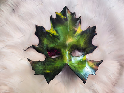 Green Leaf Mask