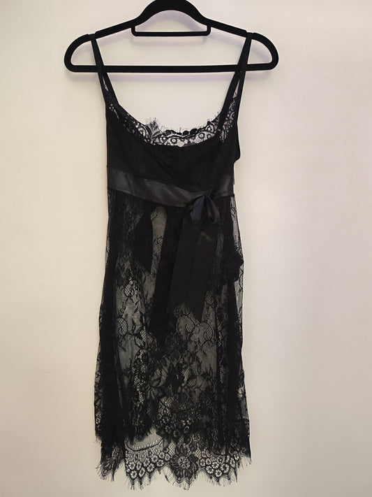 Summer Lace Nighty Black