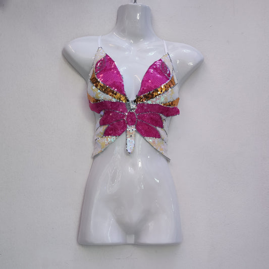 Sequin Butterfly Top