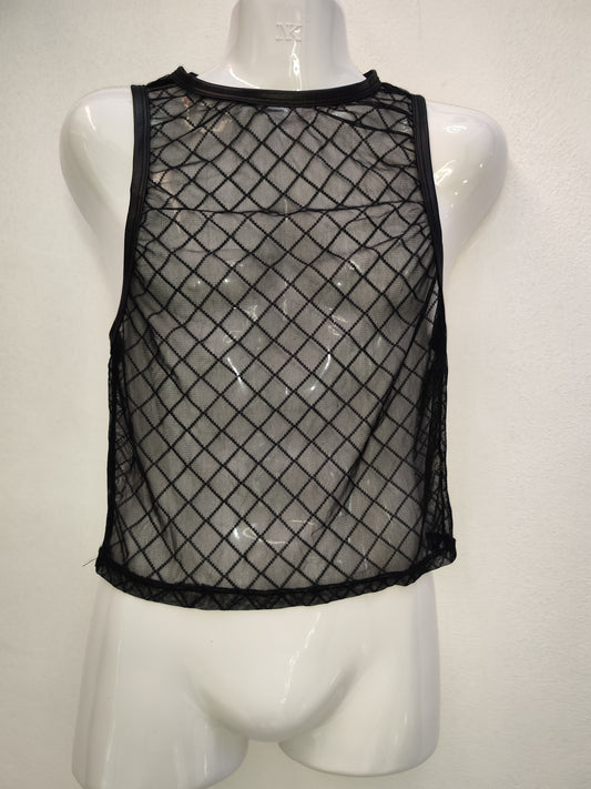 Men’s Sexy Sheer Mesh Tank