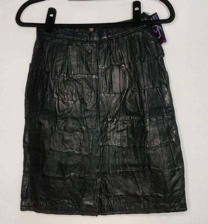 Genuine Leather Skirt