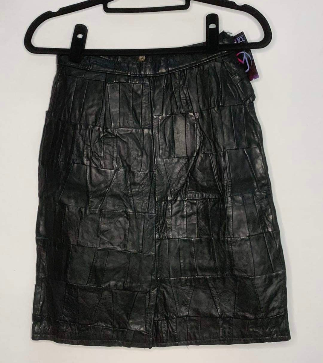 Genuine Leather Skirt