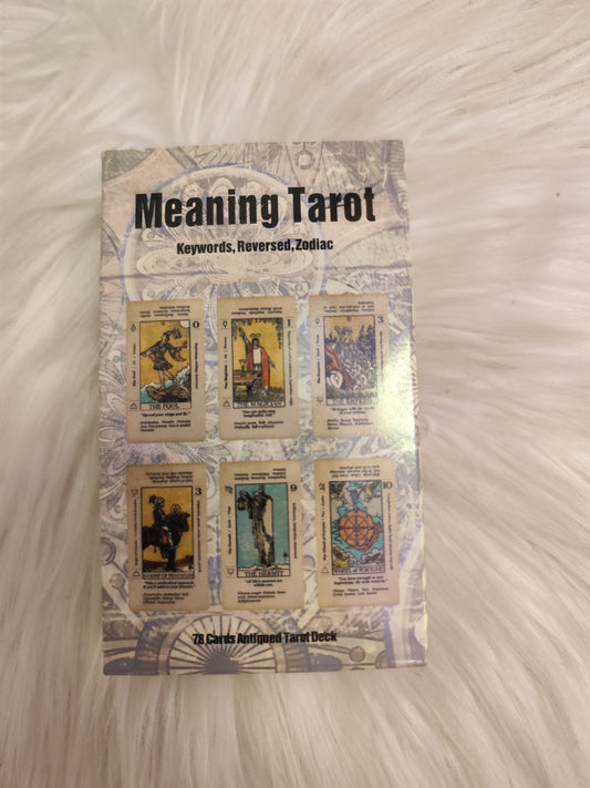 Meaning Tarot Deck