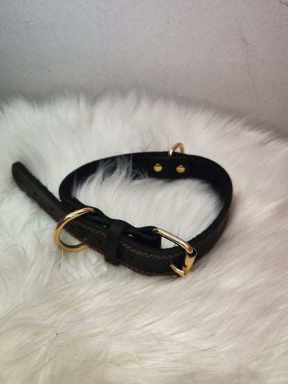 Genuine Leather Collar