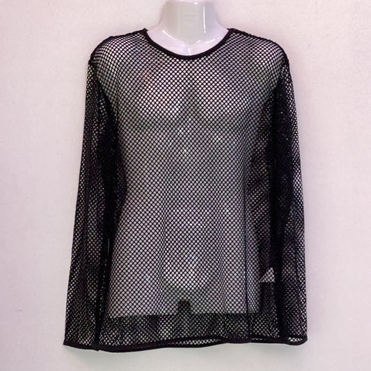 Men's Long Sleeved Medium Mesh Top