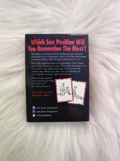 SEX MATE Cards Game