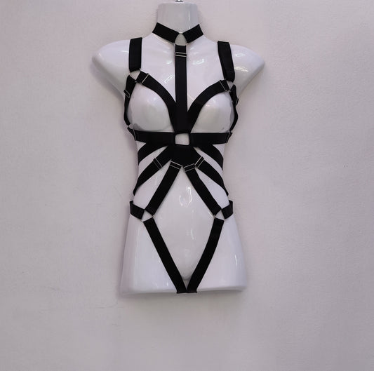 Body Thick Elastic Strap Harness