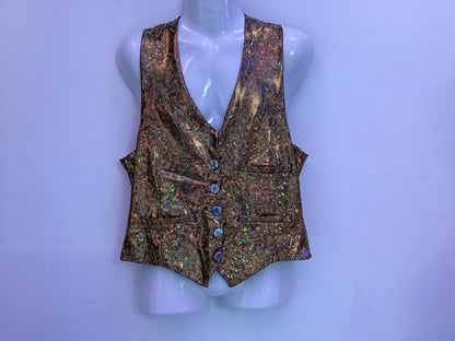 Men's Holographic Dancing Vest