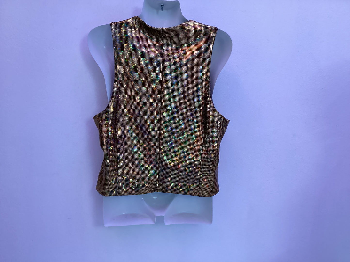 Men's Holographic Dancing Vest