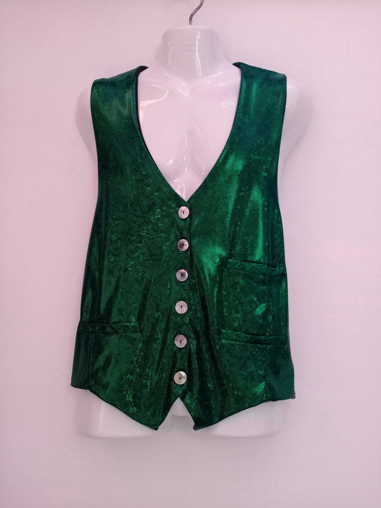 Men's Holographic Dancing Vest