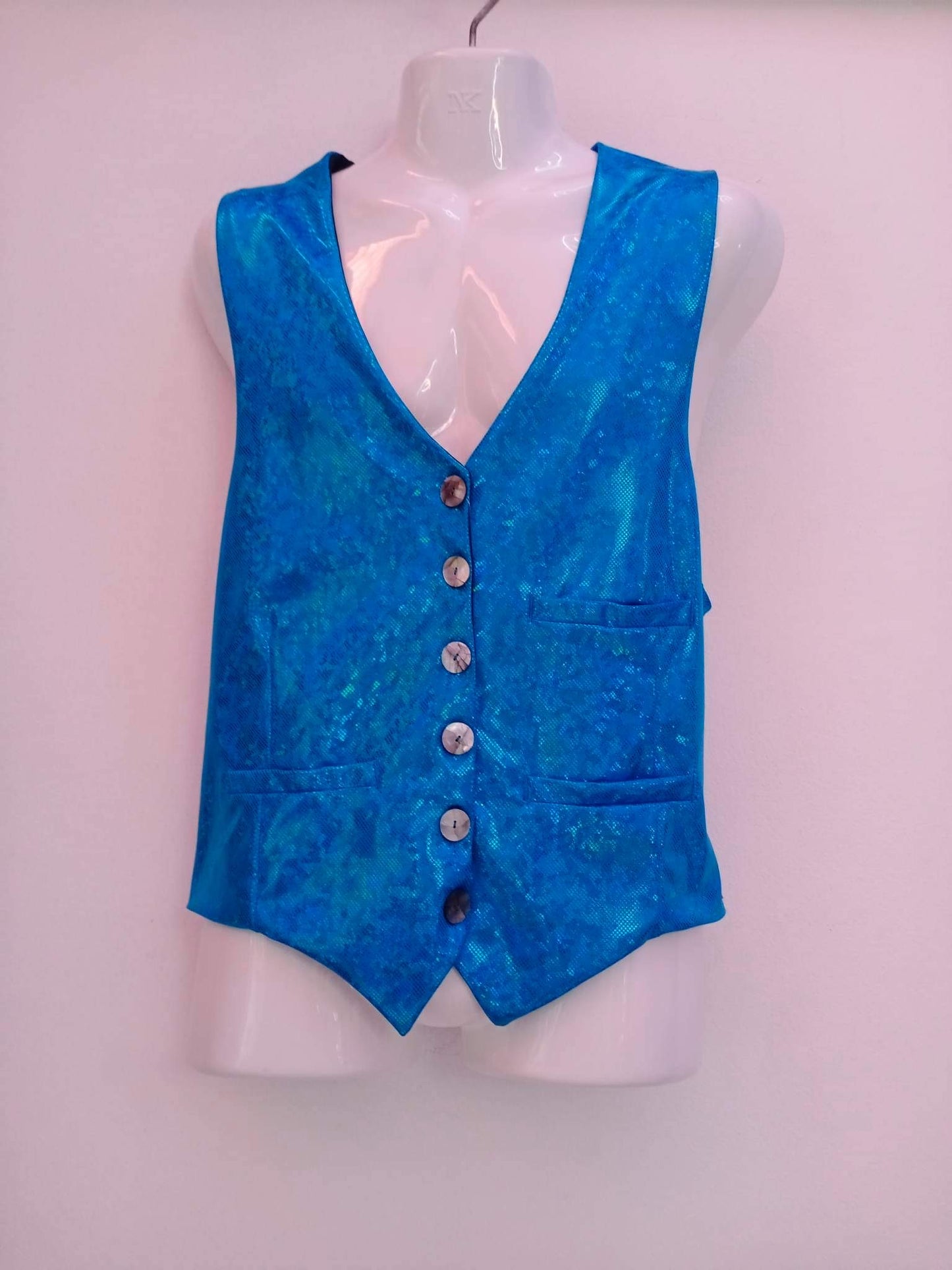 Men's Holographic Dancing Vest