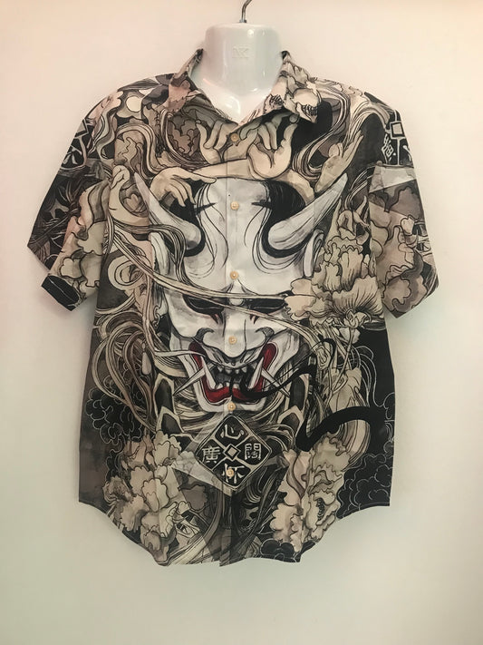 Dress Shirt Japanese Devil