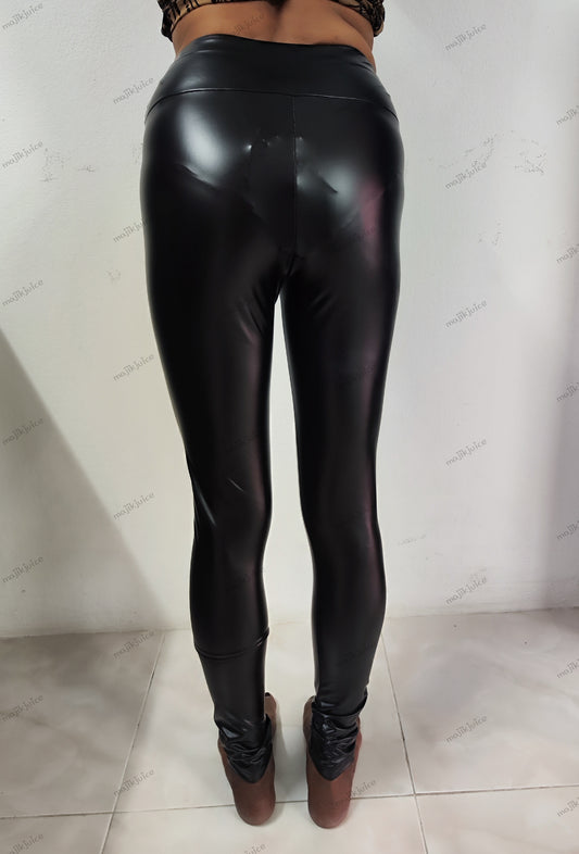 Mat PVC Pants