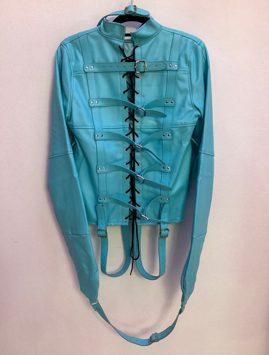 Pastel Blue Straight Jacket