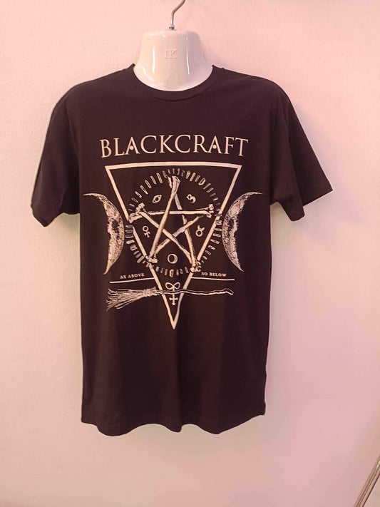 Men's Black T-shirt -BlackCraft